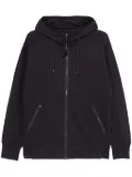 C.P. Company Goggles-detail zip-up hoodie - Blue