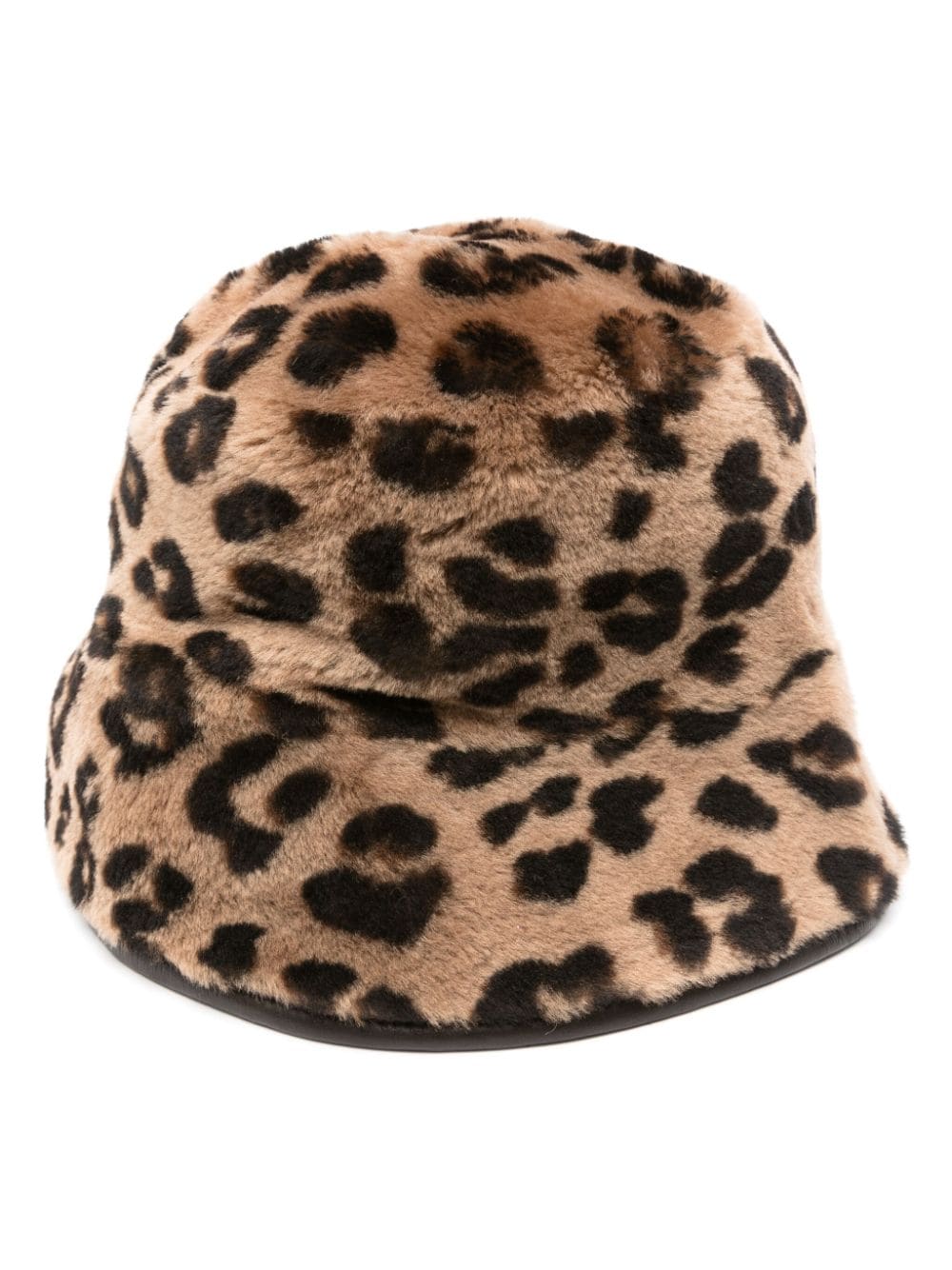 Liska leopard-print bucket hat - Marrone