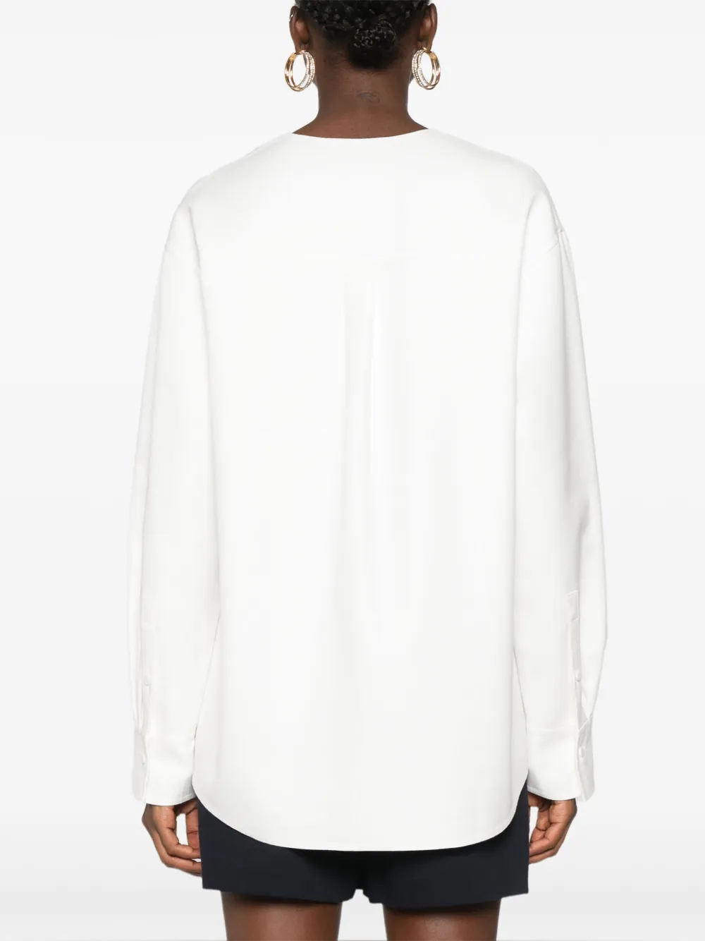 Valentino Garavani Top verfraaid met VGold Wit