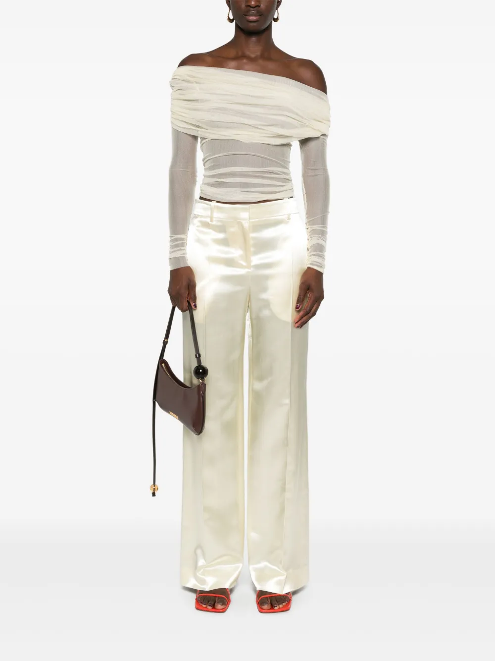 Christopher Esber top de seda Veiled | Playeras y jerséis | Image 2