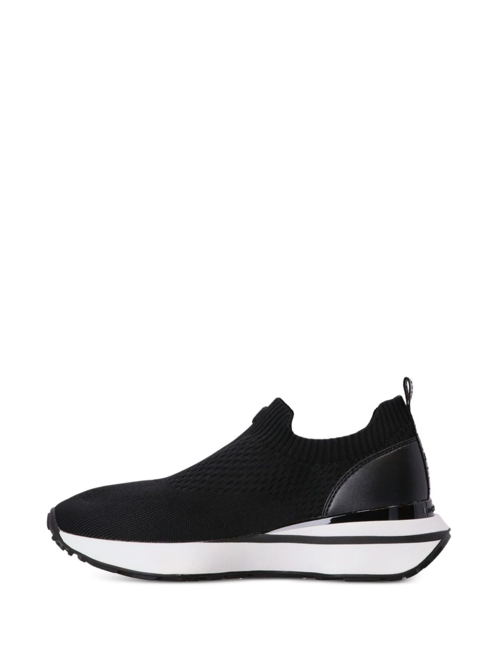 Shop Michael Kors Ari Slip-on Sneakers In Black