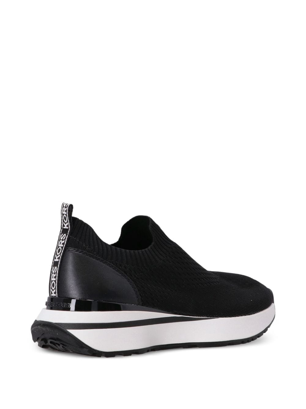 Shop Michael Kors Ari Slip-on Sneakers In Black