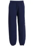 Sporty & Rich Hotel du Cap Cursive track pants - Blue