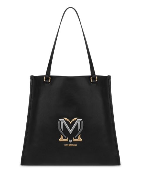 Love Moschino logo-applique tote bag Women