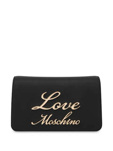 Love Moschino logo-lettering shoulder bag WOMEN