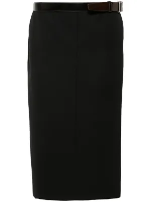 ★ PRADA / プラダ ★ スカート P157KK ブラック Re-Nylon プリーツスカート | PRADA