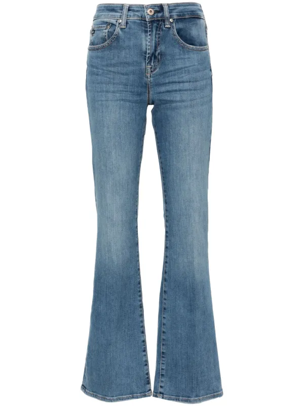 AG Jeans Sophie Bootcut Jeans Blue FARFETCH UK