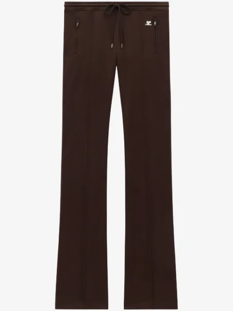 Courrèges embroidered-logo track pants 