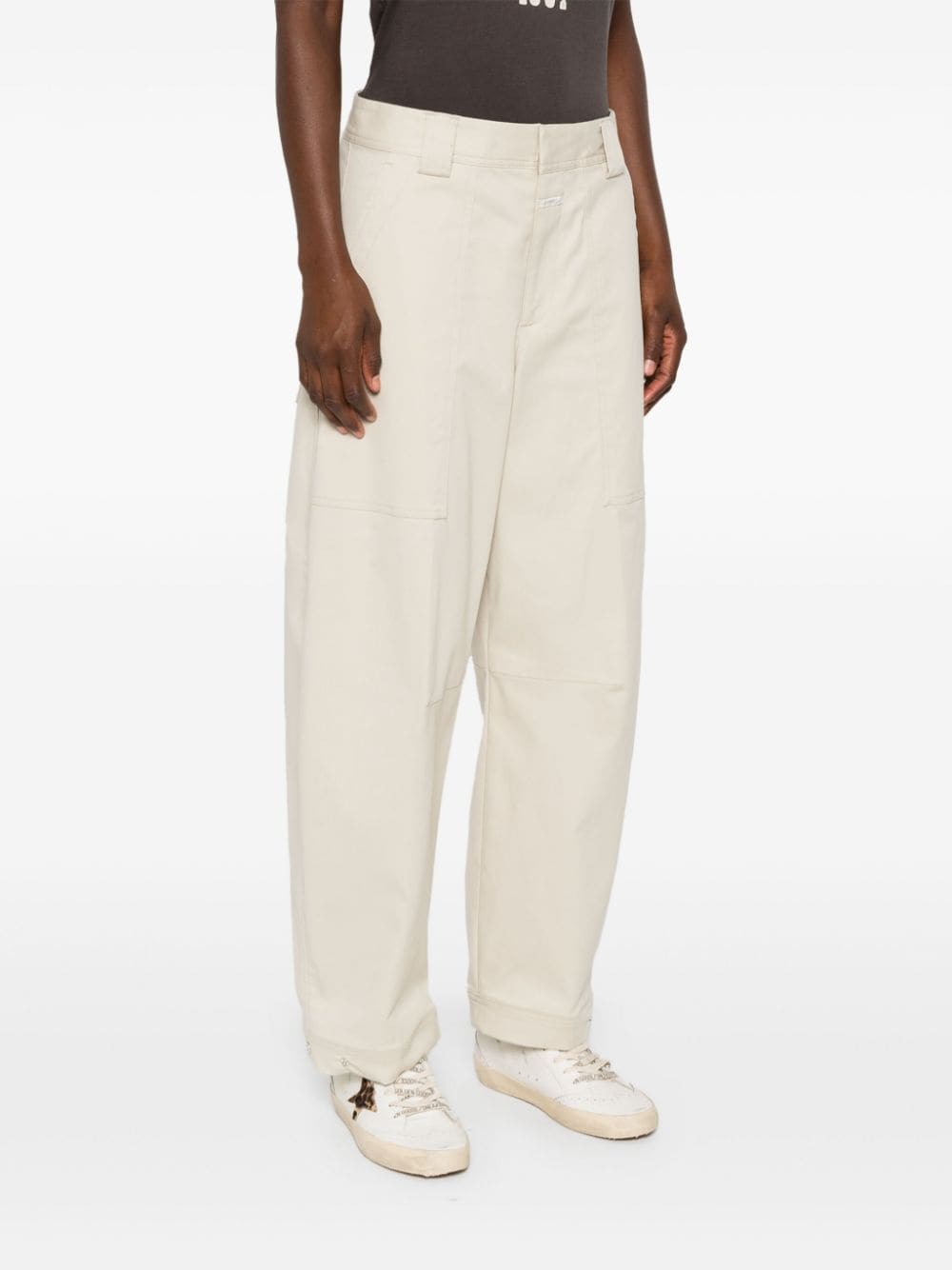 Shop Closed Rhannon Trousers In Neutrals