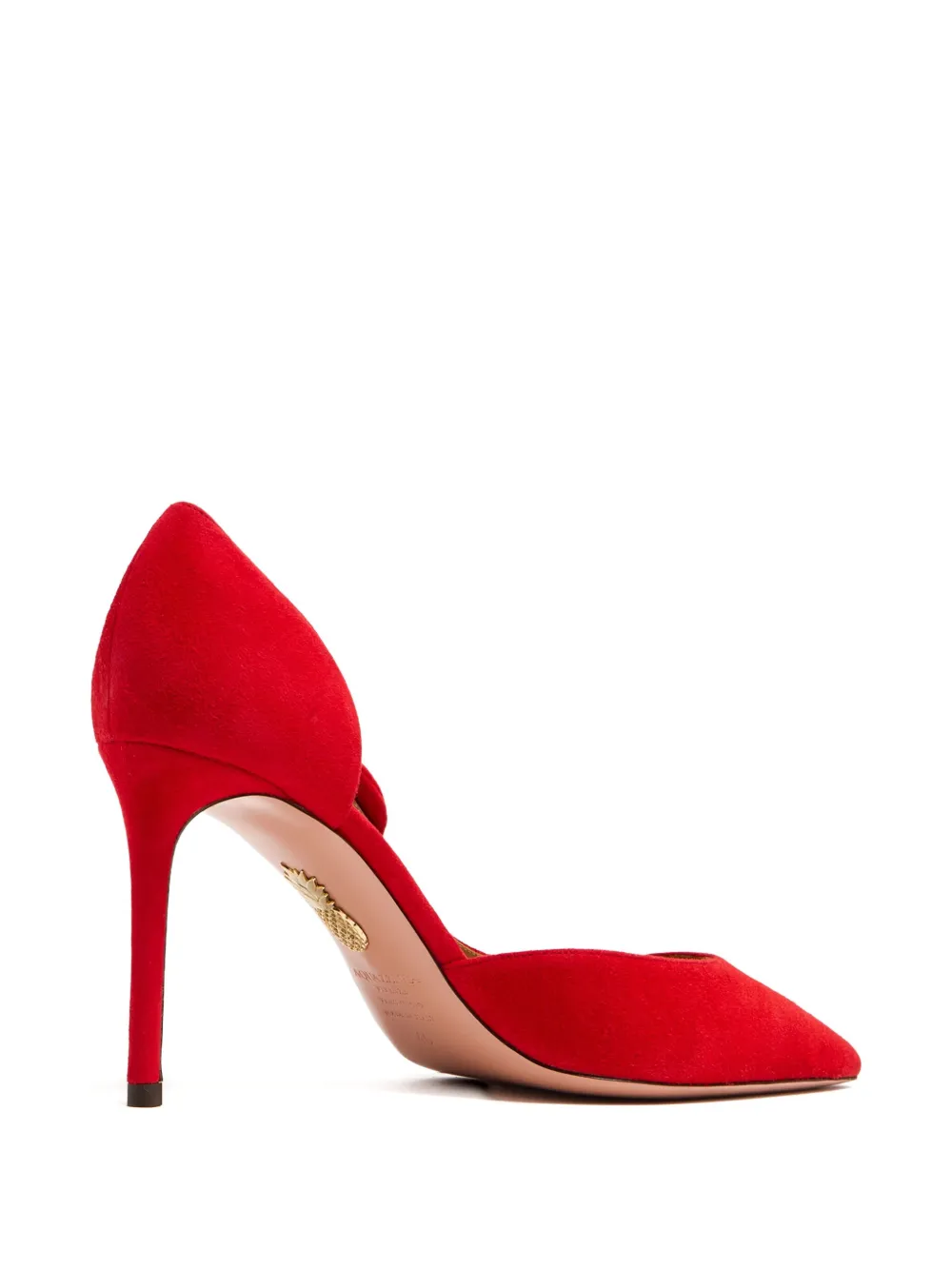 Aquazzura 105mm Very Bow Tie pumps Red