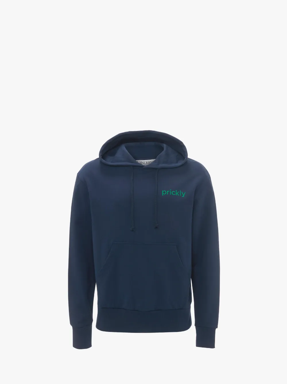 Jw Anderson J.w. Anderson Prickly Slogan-print Hoodie In Blue