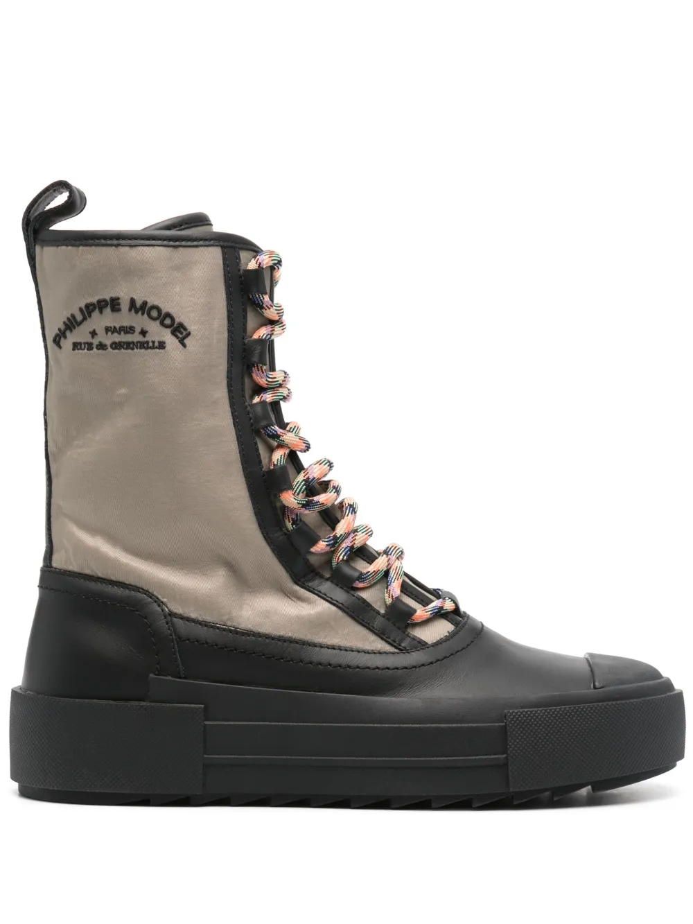 Philippe Model New Hybrid High Sneakers In Neutral