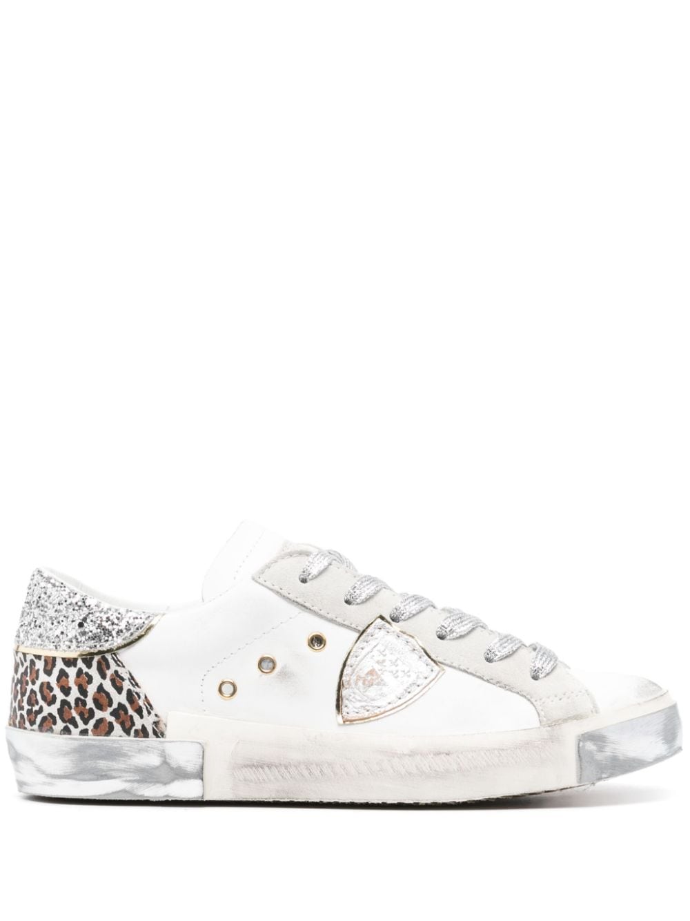 Shop Philippe Model Paris Prxs Tennis Sneakers In White