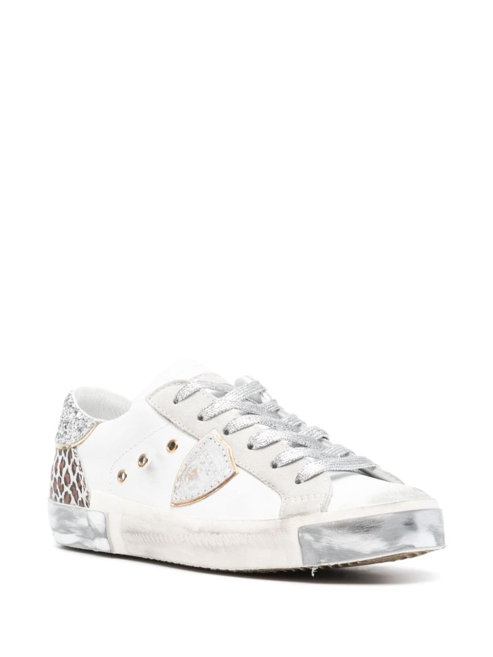 Shop Philippe Model Paris Prxs Tennis Sneakers In White