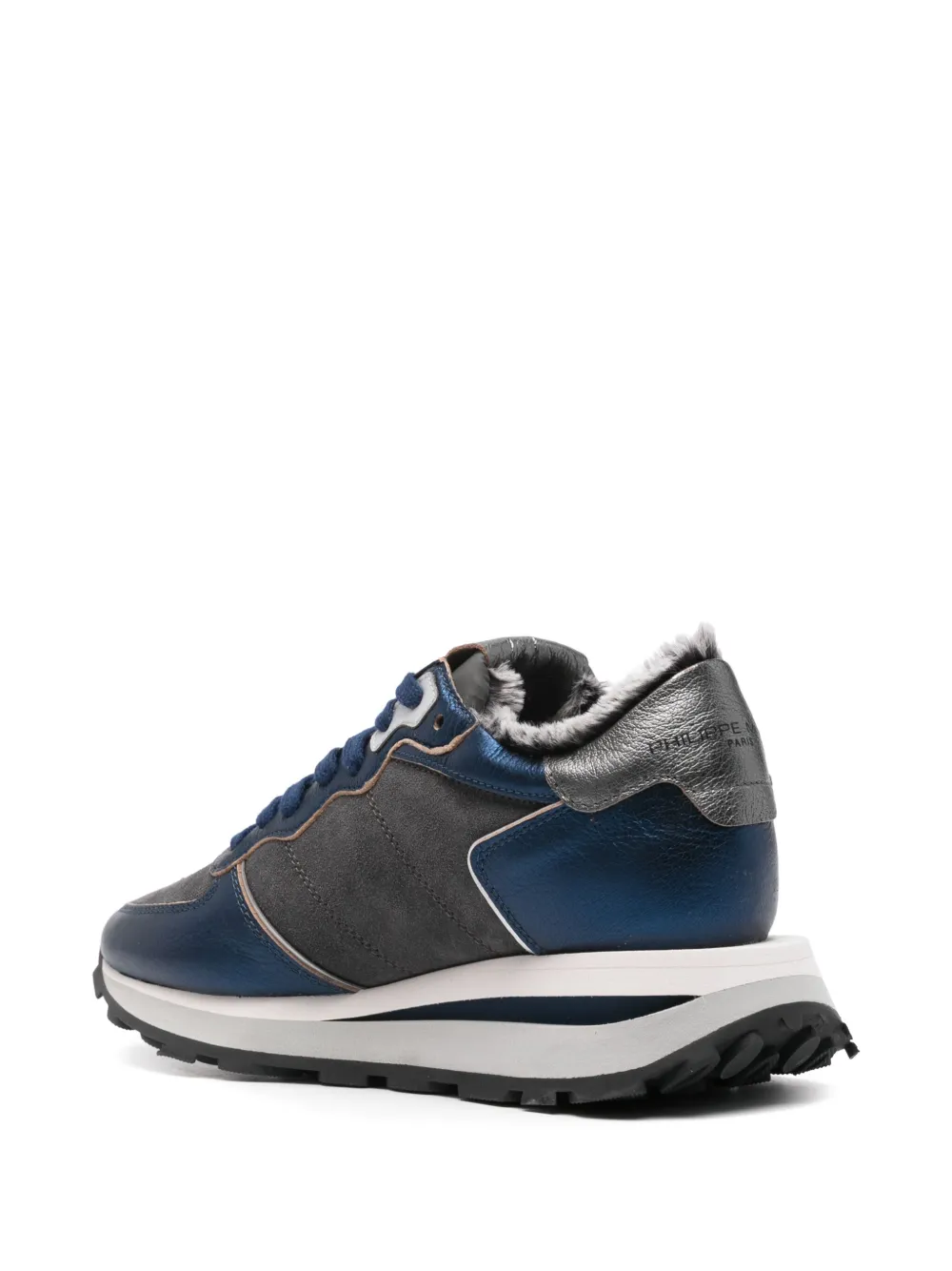 Philippe Model Tropez Haute Sneakers In Blue