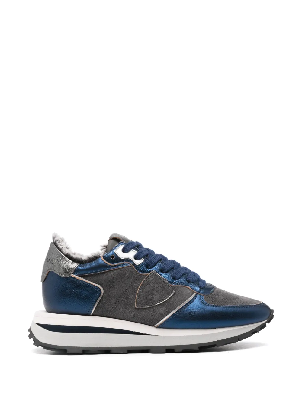Philippe Model Tropez Haute Sneakers In Blue