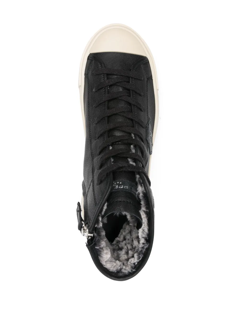 Philippe Model New Hybrid Mid Sneakers In Black