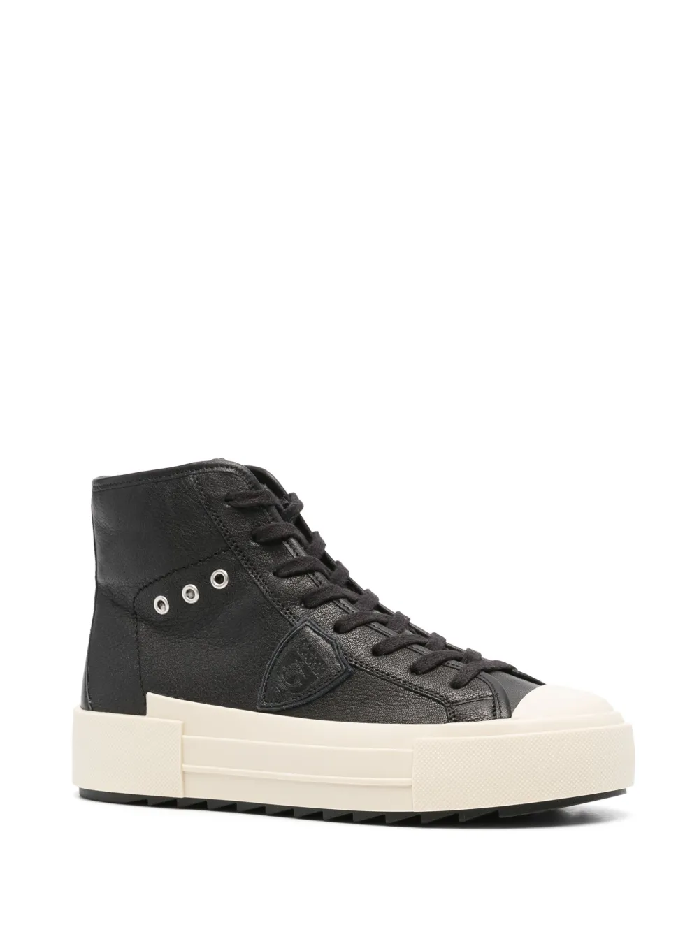 Philippe Model New Hybrid Mid Sneakers In Black