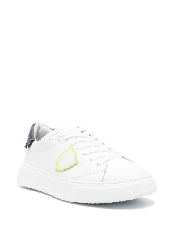 Philippe Model Paris Temple Sneakers | White | FARFETCH JO