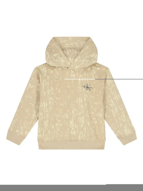 Calvin Klein Kids logo-print hoodie