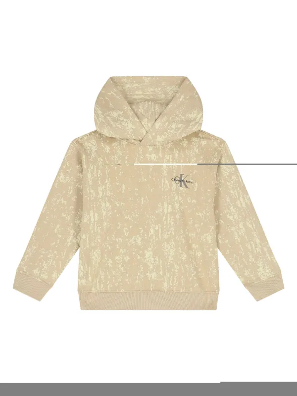 Calvin Klein Kids logo-print Hoodie Brown FARFETCH PH