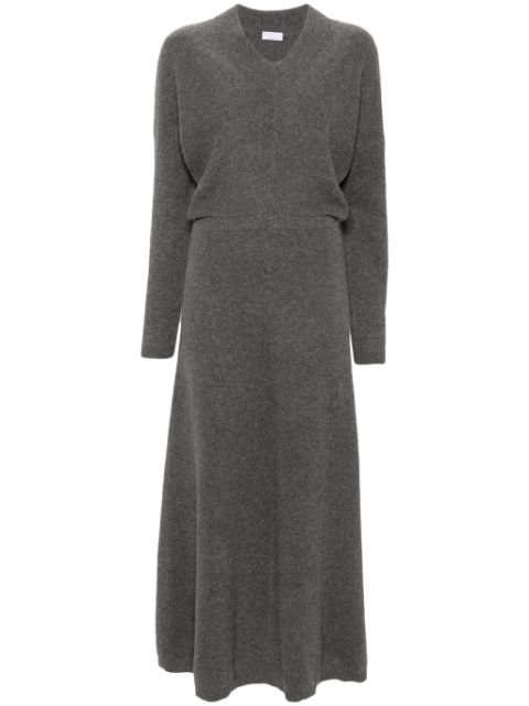 Brunello Cucinelli ribbed-knit maxi dress Women