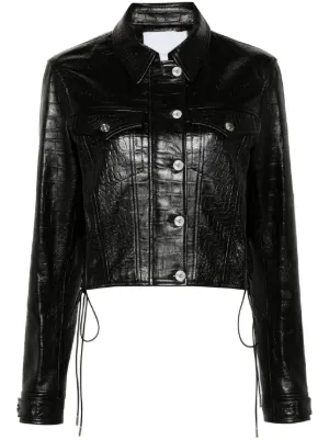 Givenchy クロップド ボンバージャケット | ブラック | FARFETCH JP