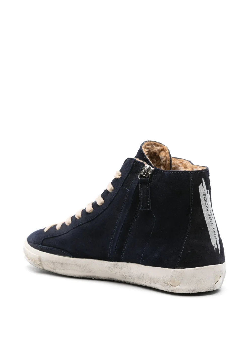 Philippe Model Prsx Hi-top Sneakers In Blue