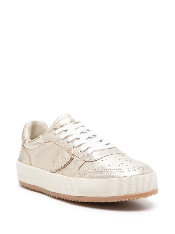スニーカー Philippe Model Paris Sneakers & Slip-On Gold Prsx Sneakers: Woman's Gold Shoes | Philippe Model