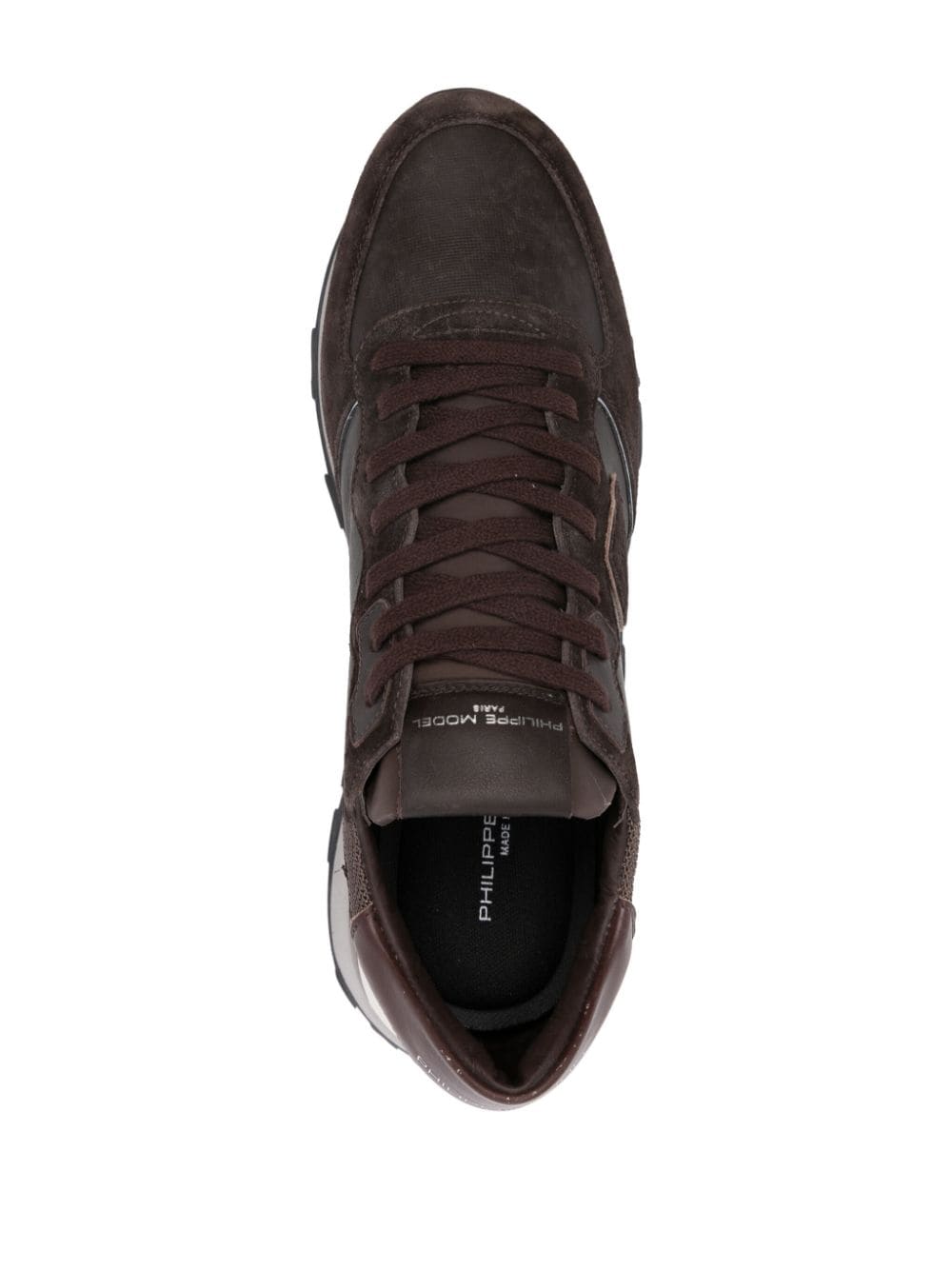 Philippe Model Paris TRPX Haute sneakers Bruin