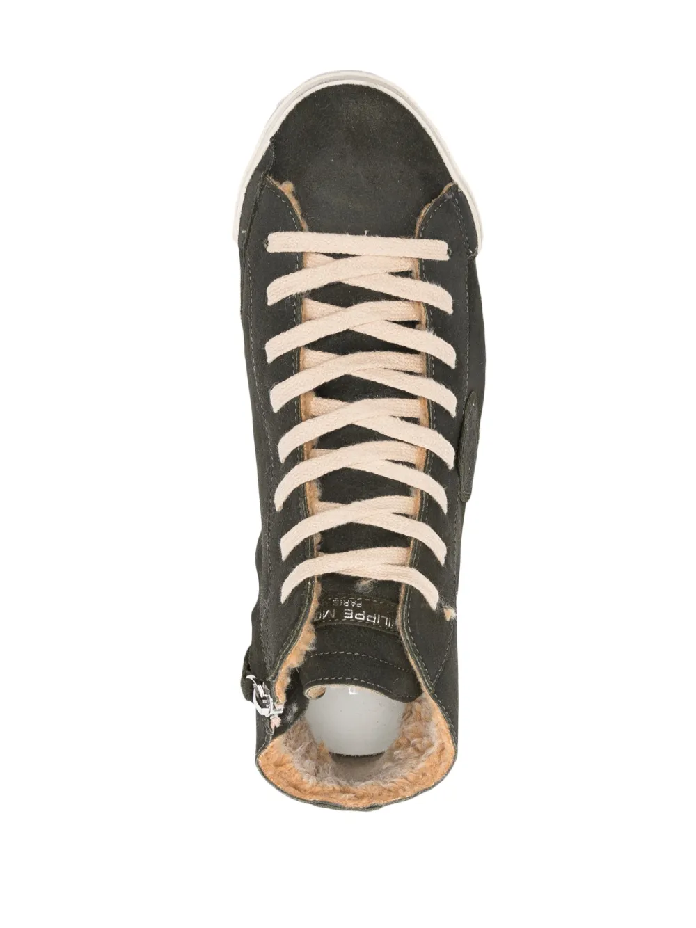 Philippe Model Prsx Hi-top Sneakers In Green