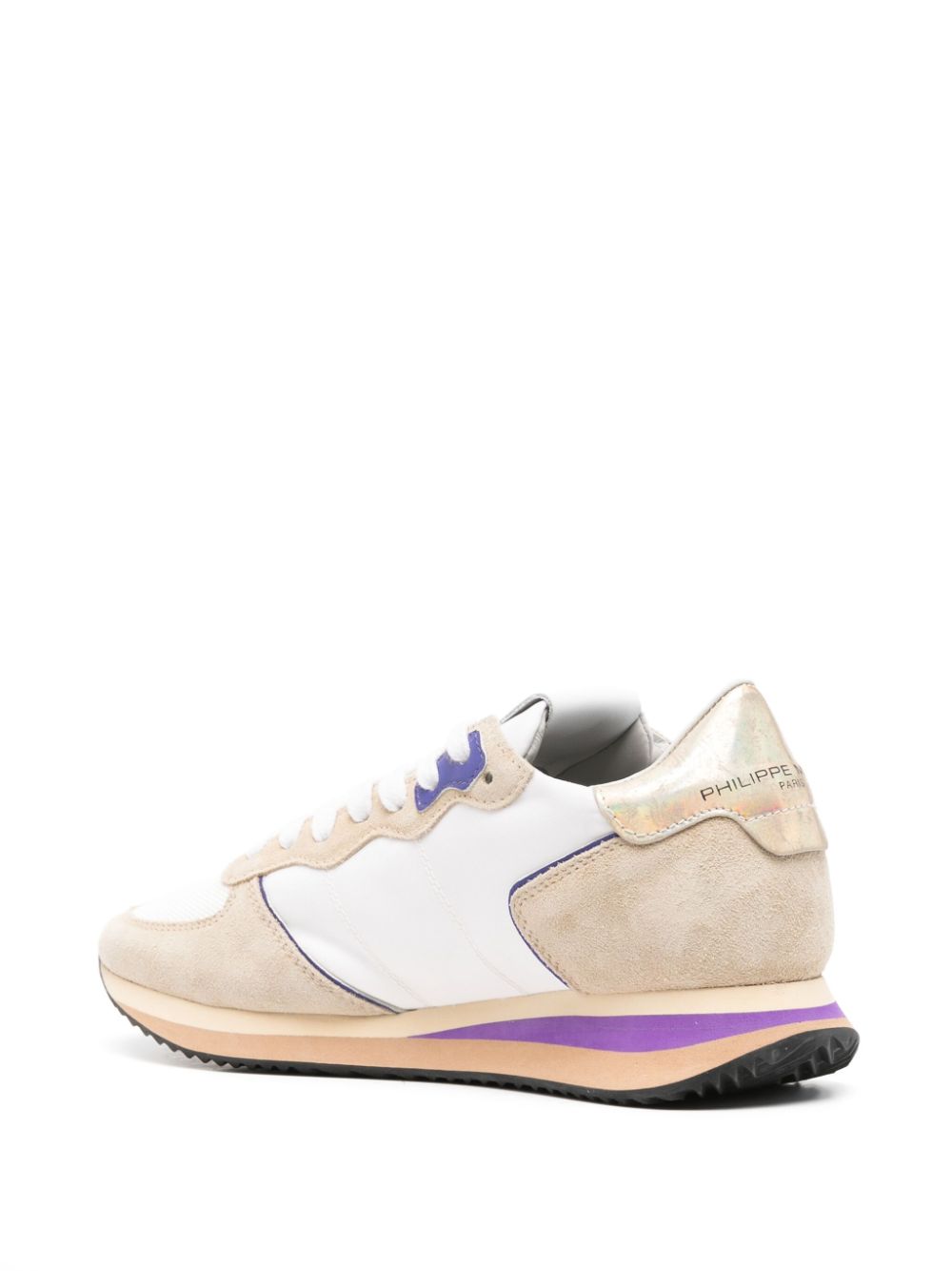 Shop Philippe Model Paris Trpx Sneakers In White