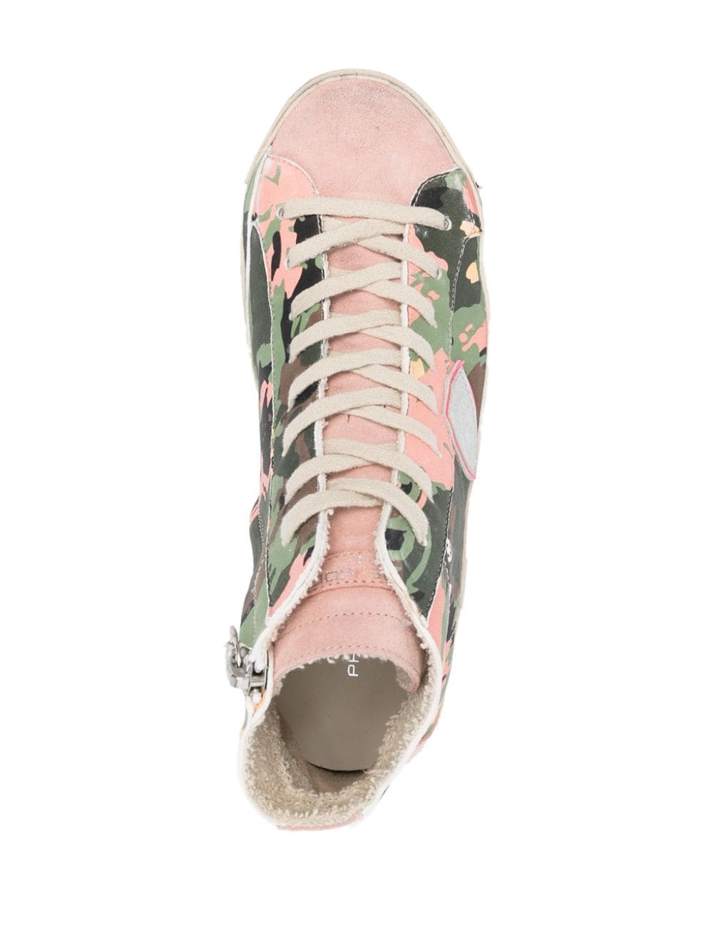 Philippe Model Paris Prsx High sneakers Roze