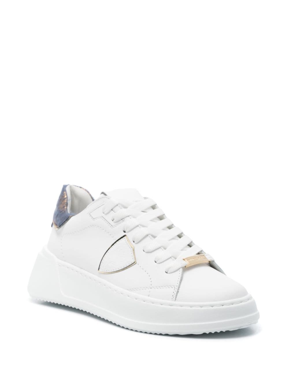 Philippe Model Paris Tres Temple sneakers - Wit