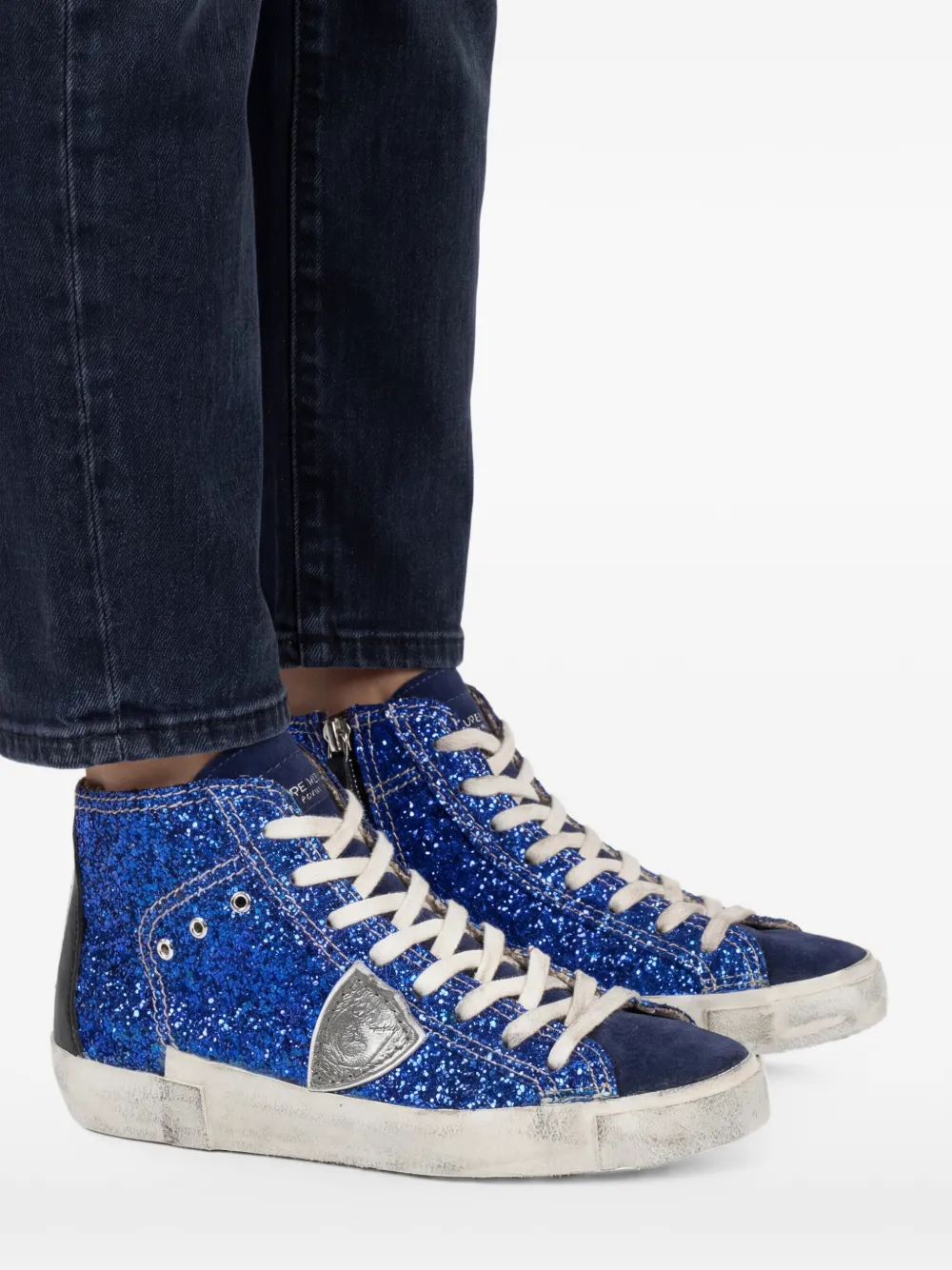 Philippe Model Paris Prsx High sneakers Blauw