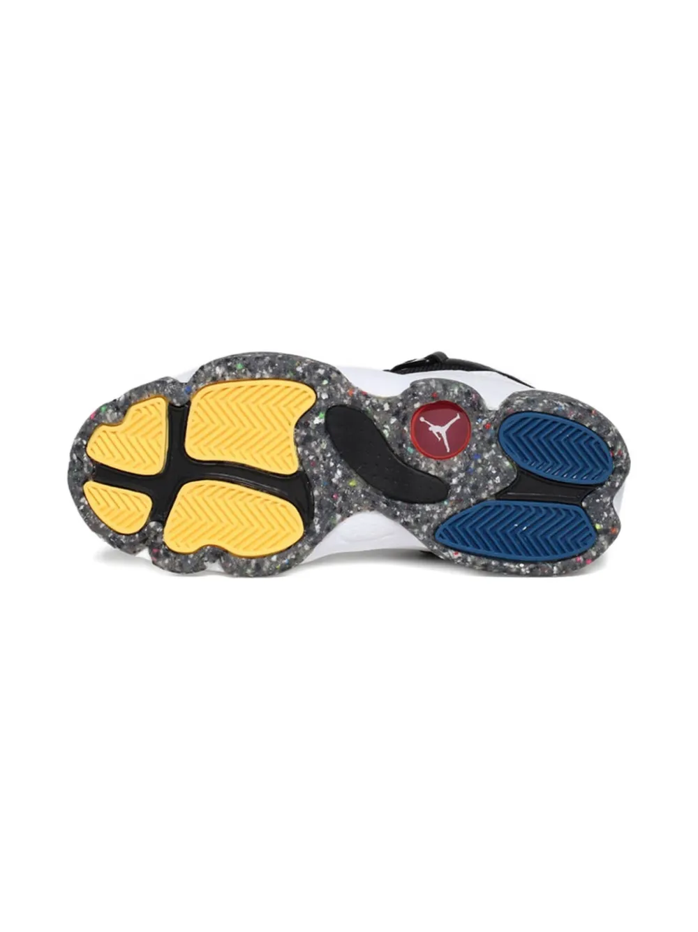 Jordan Kids 6 Rings sneakers met gespikkelde zool Wit