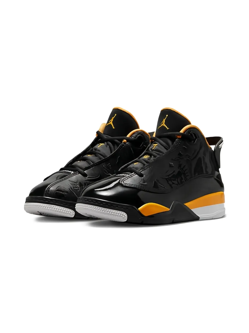 Jordan Kids Dub Zero Black Taxi sneakers - Zwart