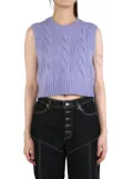 Polo Ralph Lauren cable-knit vest - Purple