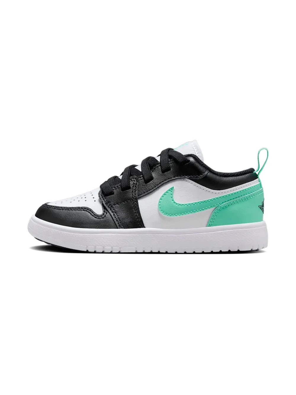Jordan Kids Air Jordan 1 Low Alt "Green Glow" White