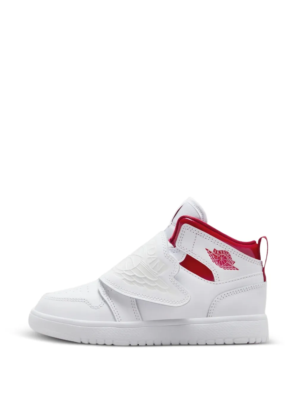 Jordan Kids Sky Jordan 1 sneakers met klittenband Wit
