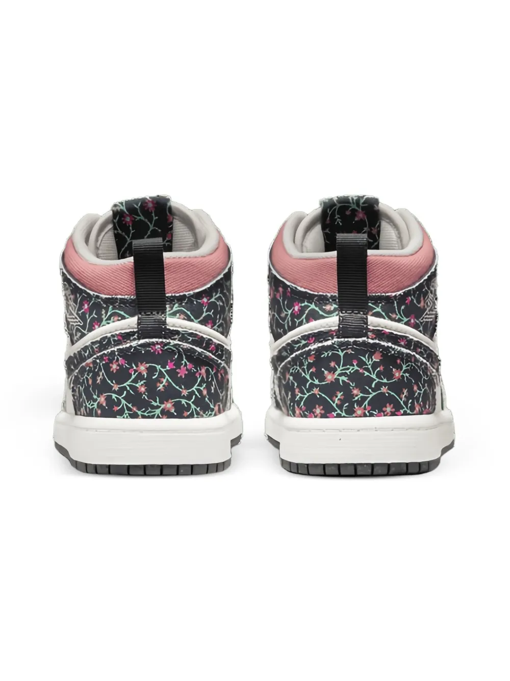 Jordan Kids Air Jordan 1 Mid SE "Floral" sneakers Wit