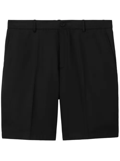 Burberry short chino droit - Noir - Burberry - Modalova