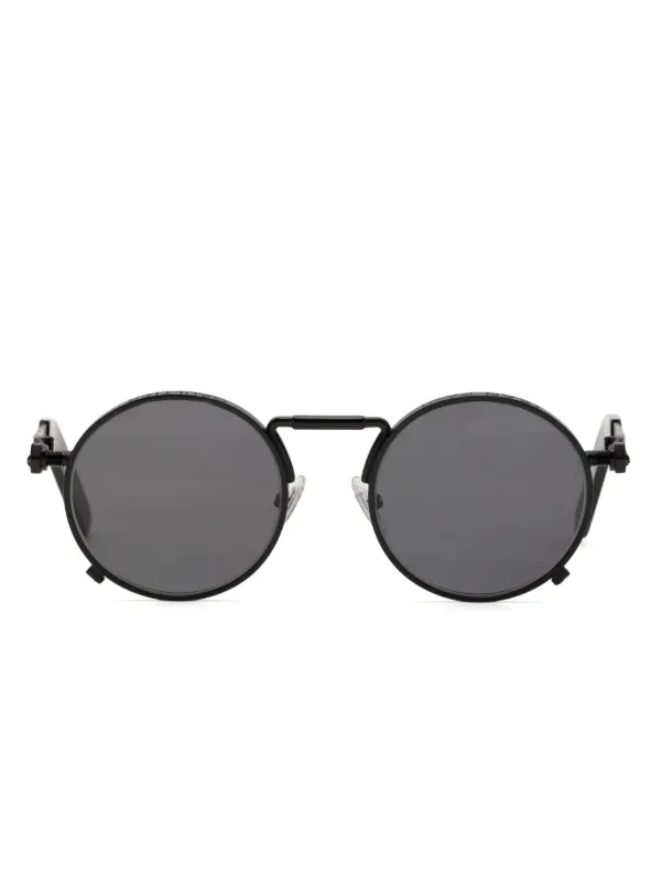 Jean Paul Gaultier 56-8171 ラウンドフレーム サングラス | ブラック | FARFETCH JP