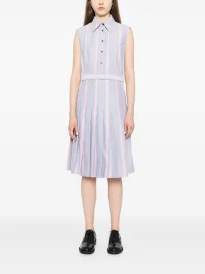 ★THOM BROWNE★プリーツ ボトム ベルト ドレス 三越伊勢丹 | THOM BROWNE/トムブラウン_women 通販 | ネイビー