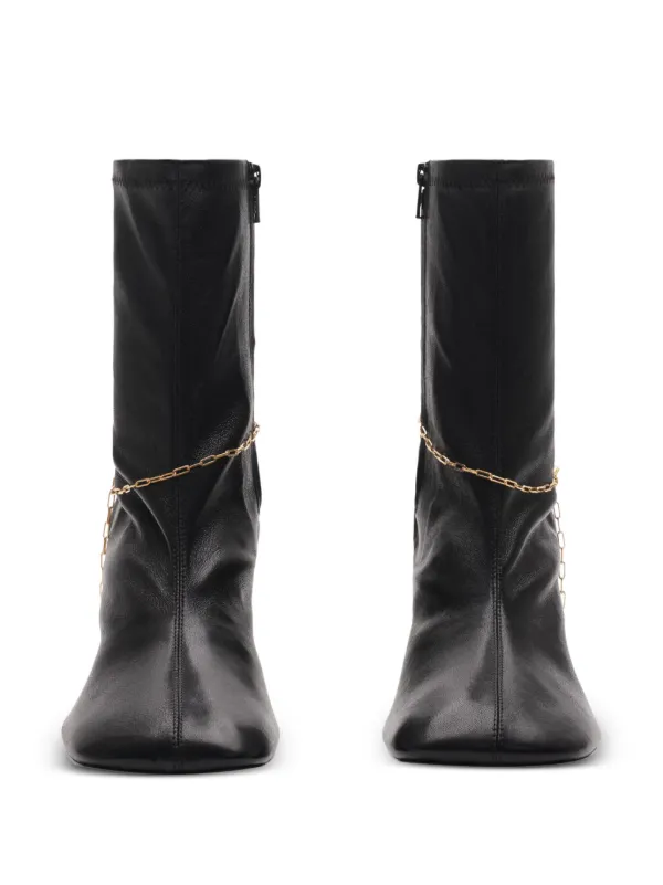 Burberry 75mm Slinky Legging Boots | Black | FARFETCH