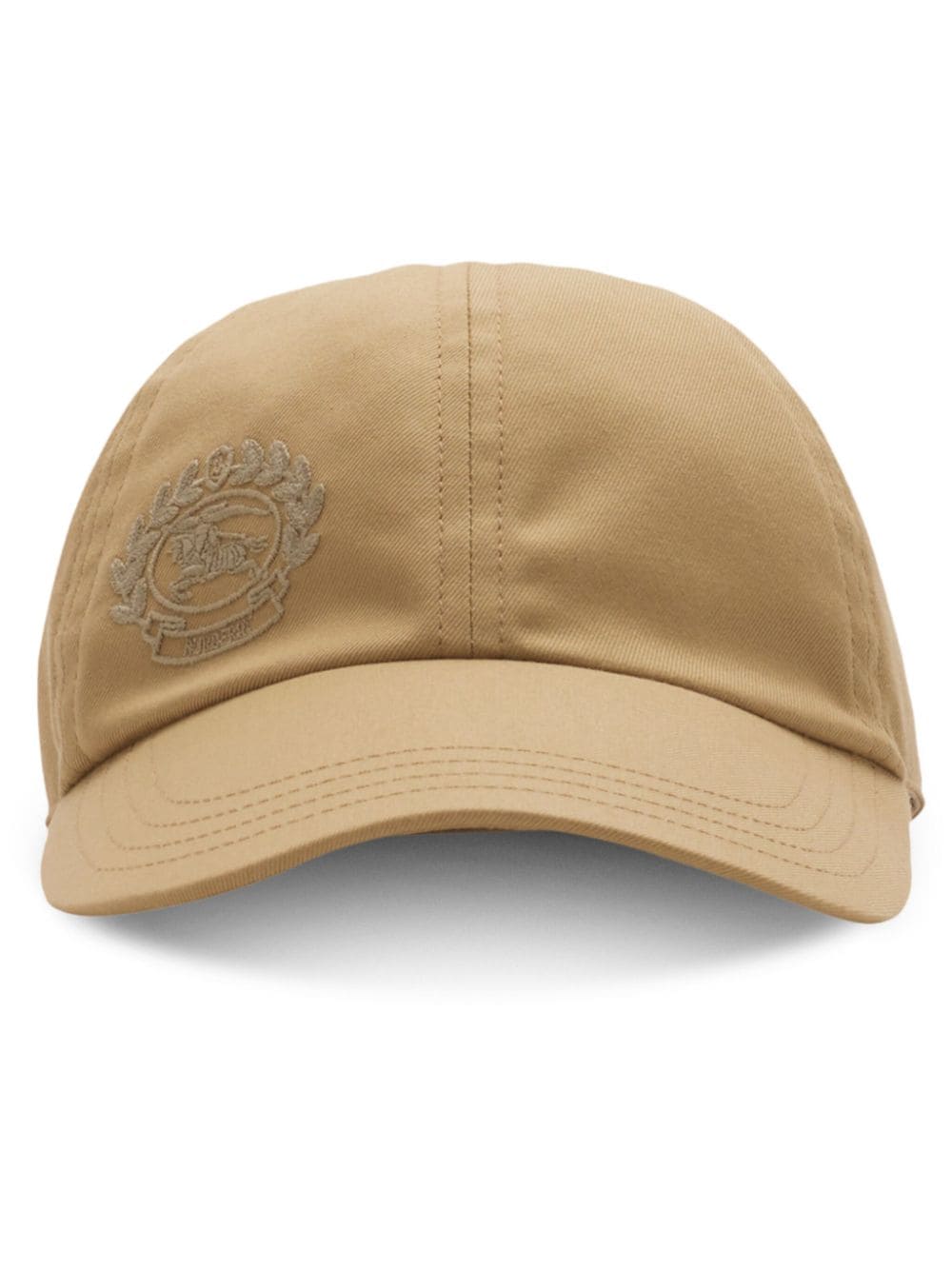 Burberry Ekd-embroidered Baseball Cap In Neutrals