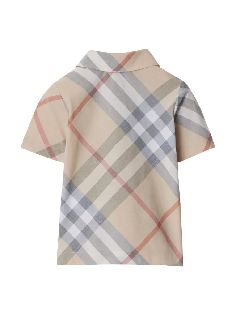 Burberry Kids Cotton Dungarees Set Neutrals FARFETCH