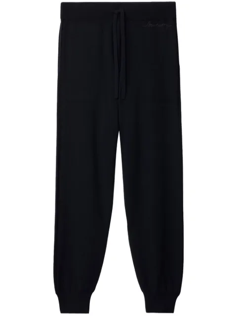 Burberry cashmere jogging pants