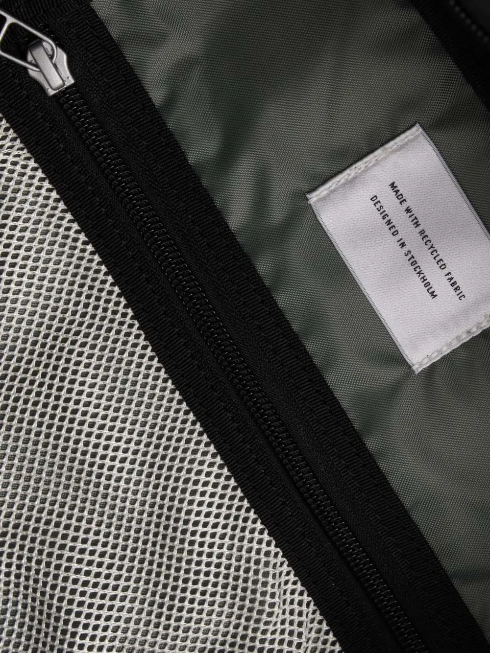 Sandqvist Andre Buckle-straps Logo-patch Backpack In Black