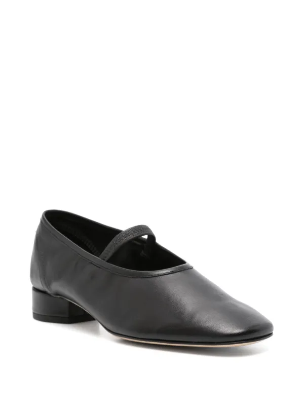 Aeyde Pippa Ballet Flats Black FARFETCH UK